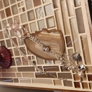 Vintage Sweater necklace